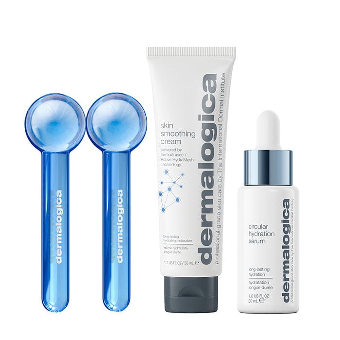 Das Dermalogica Cooling Globe Kit Hautpflegeset bietet ein erfrischendes Behandlungserlebnis zu Hause mit Cooling Globes.